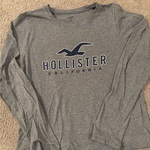 XS Hollister Heather Gray Crew Neck Tee